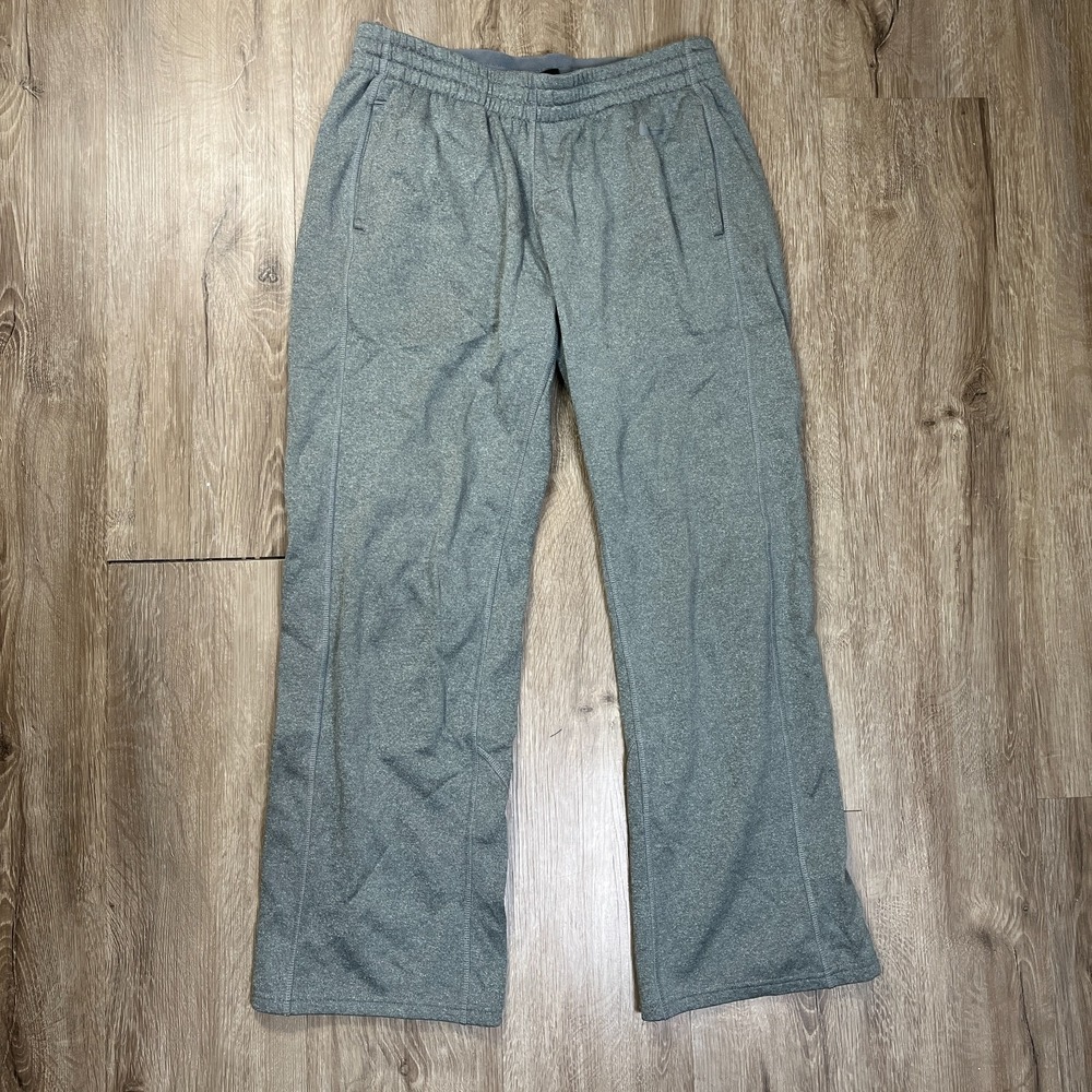 Nike Dri-FIT Pants Mens Medium Gray Athletic Drawstring Pockets 856918-065